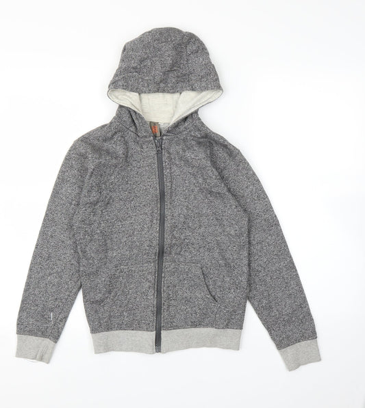 Urban Outlaws Boys Grey   Full Zip Hoodie Size 9-10 Years