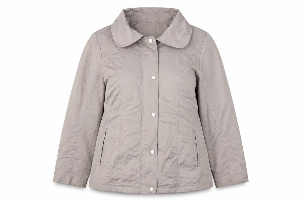 Womens UK Size 18  Lakeland Beige Polyester Coat