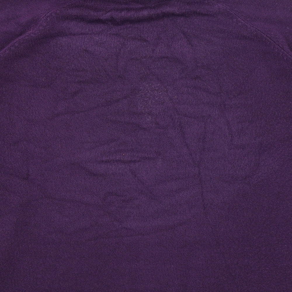 YS Collection Womens Purple   Pullover Jumper Size 12