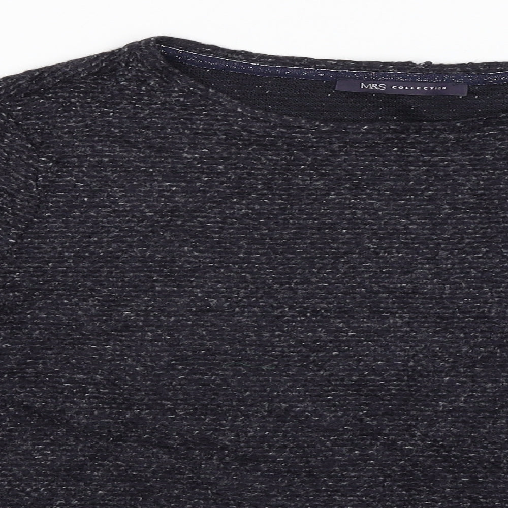 M&S Womens Blue   Pullover Jumper Size 12