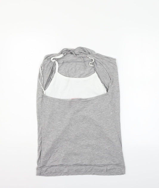 FALMER Womens Grey   Basic Blouse Size 14