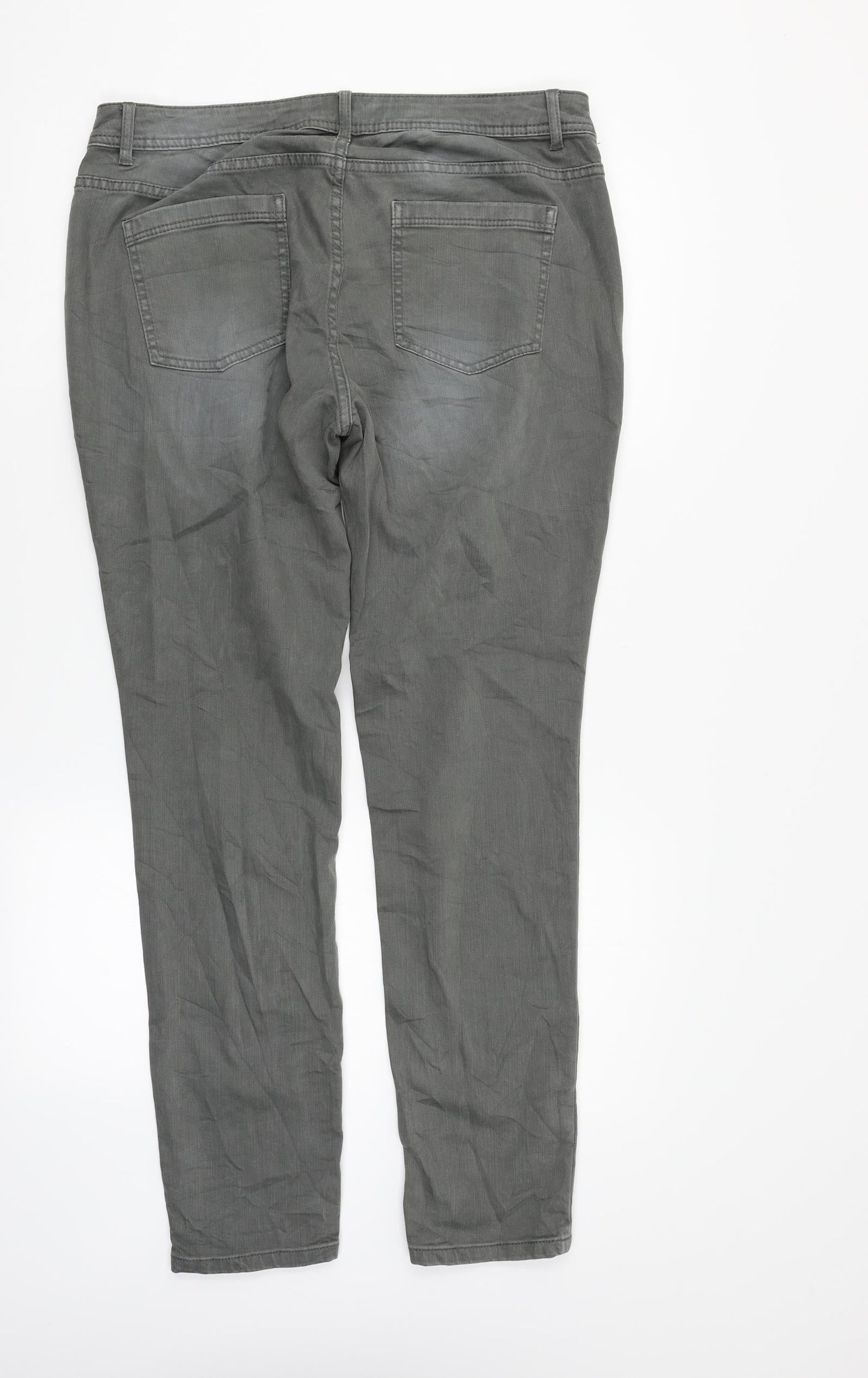 St oliver Womens Grey   Straight Jeans Size 14 L30 in
