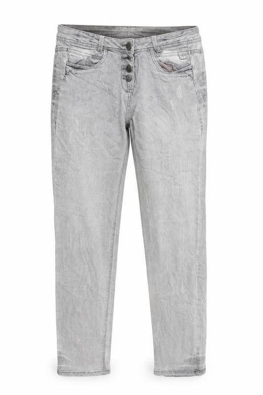 Cecil Mens Grey   Straight Jeans Size 30 in L28 in