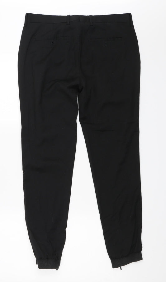 Topman Mens Black   Jogger Trousers Size 32 in L29 in