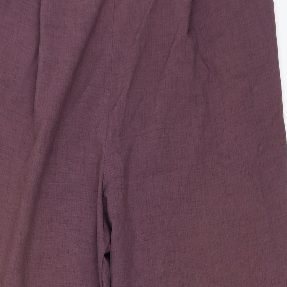 BHS Womens Purple   Trousers  Size 18 L26 in