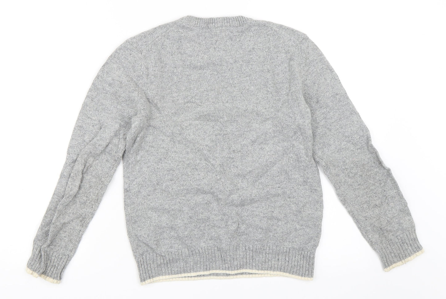 Gap Girls Grey   Pullover Jumper Size 8 Years