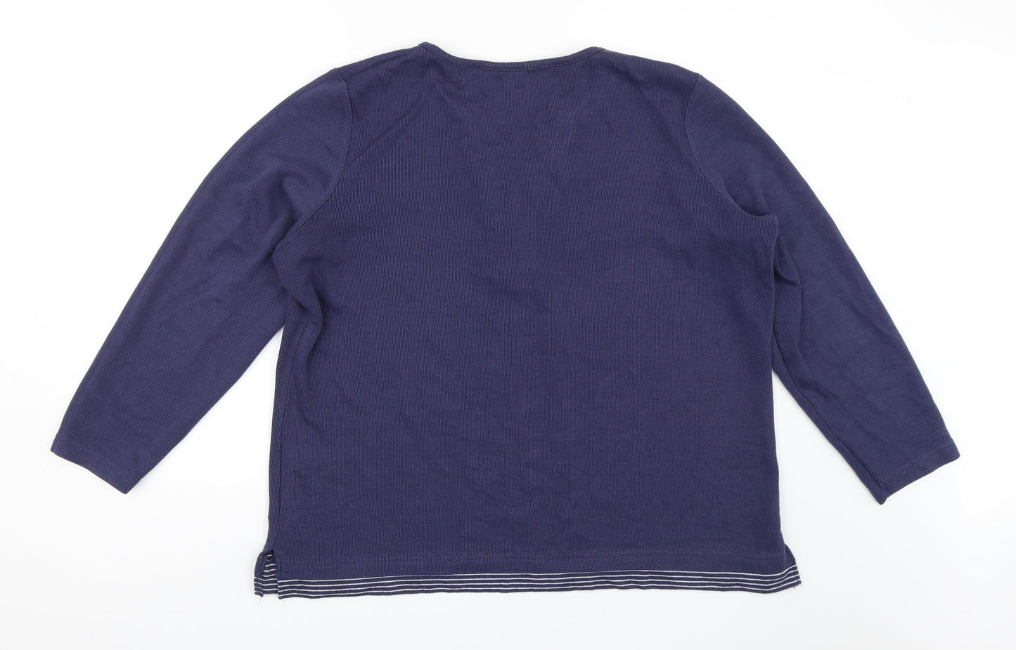 BM Womens Blue   Pullover Jumper Size L