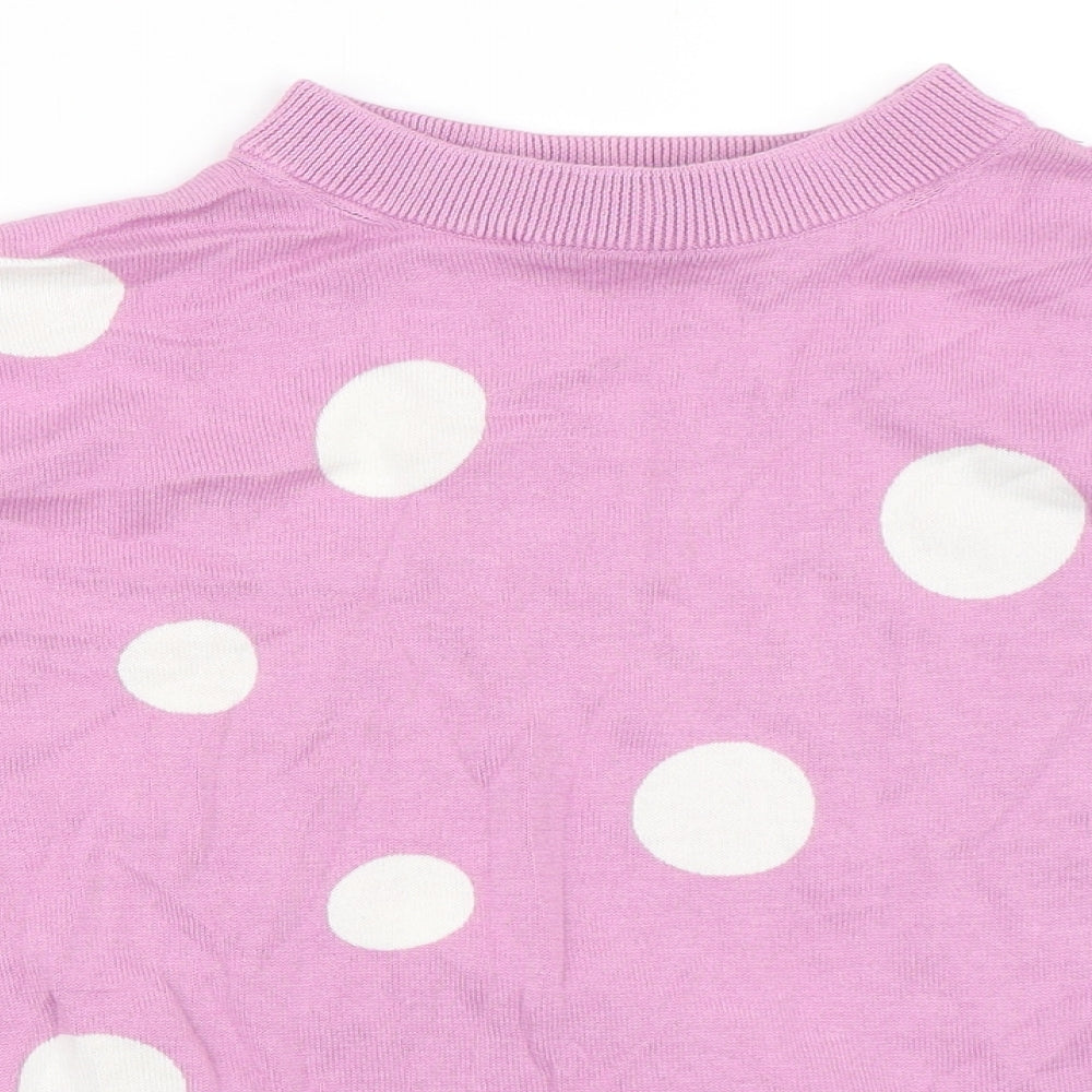 Marks and Spencer Womens Purple   Pullover Jumper Size S