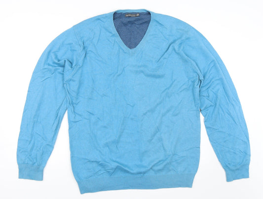 SW England Mens Blue   Pullover Jumper Size XL