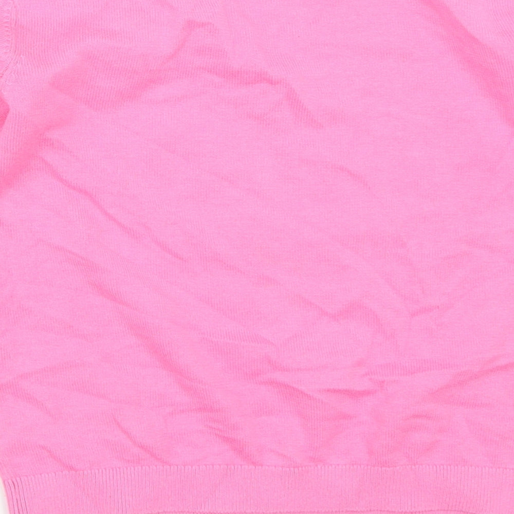 NEXT Girls Pink   Pullover Jumper Size 11 Years
