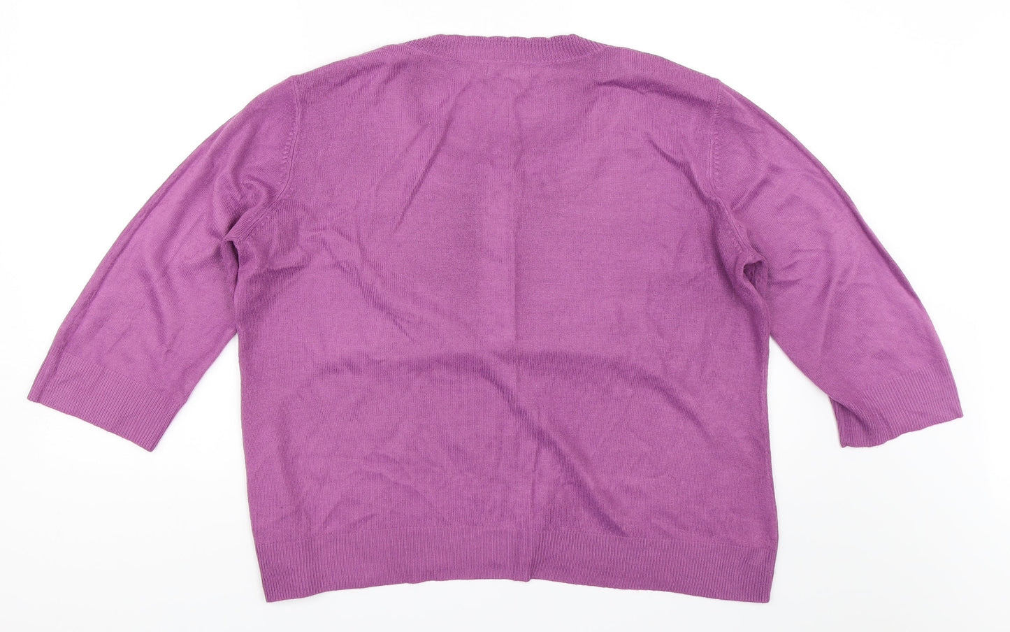 BM Womens Purple   Pullover Jumper Size L