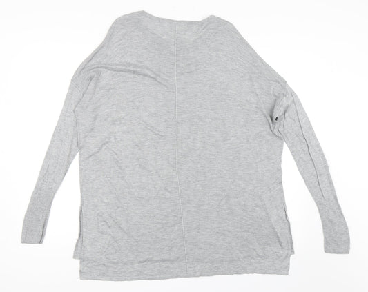 H&M Womens Grey   Pullover Jumper Size M