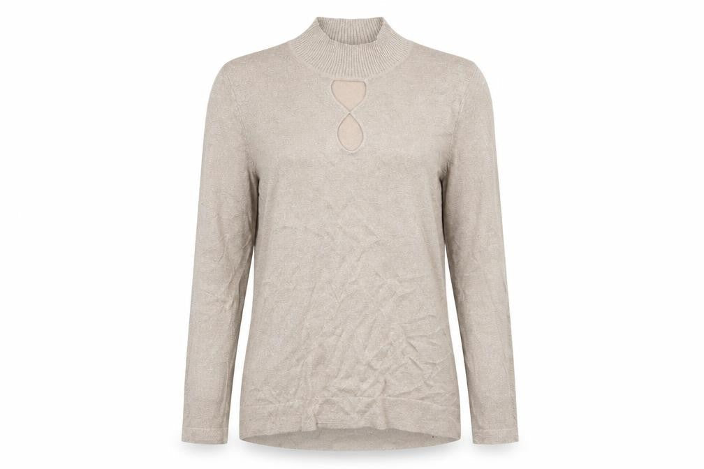 Punt Roma Womens Gold   Basic Blouse Size M