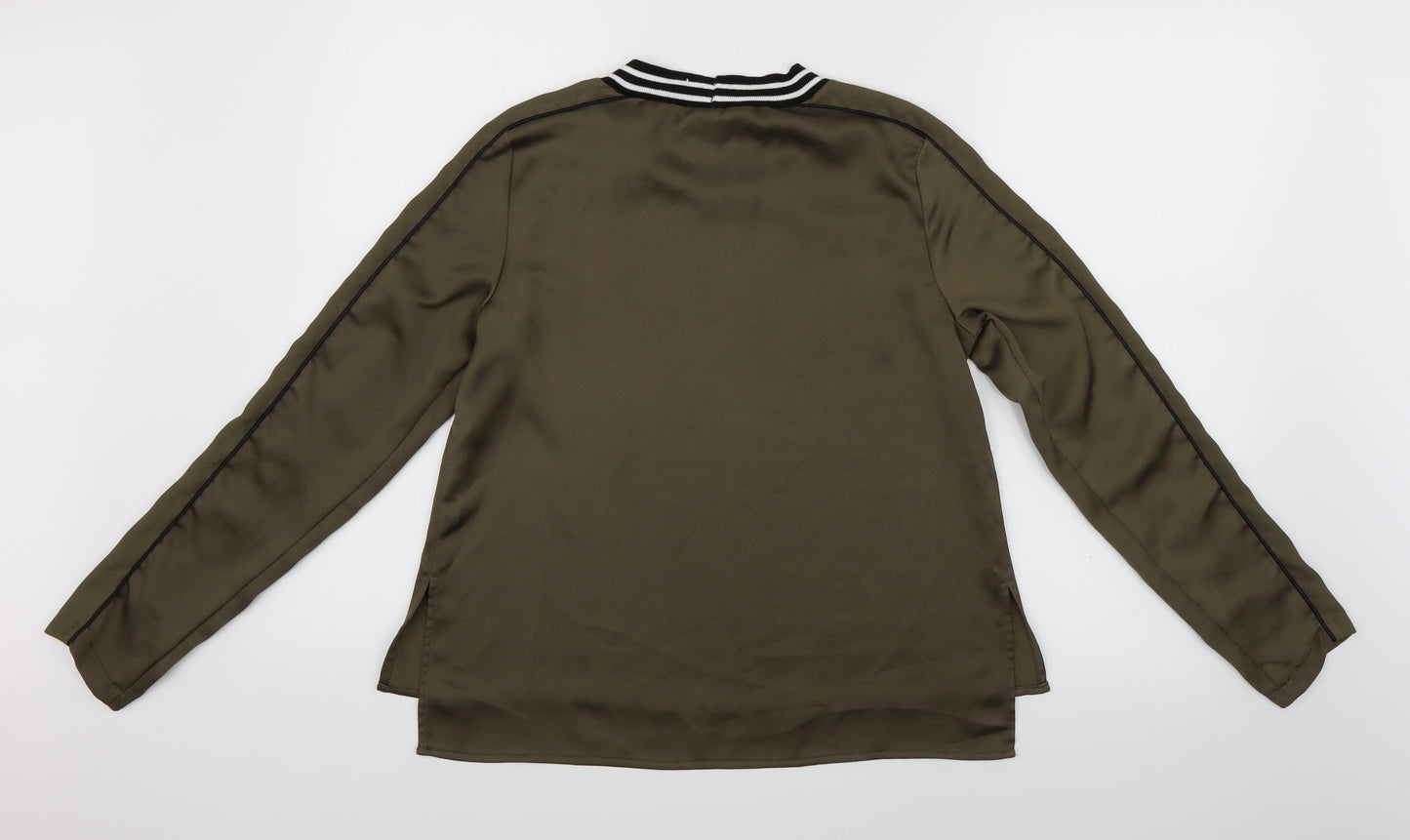 River Island Womens Green   Basic Blouse Size 8