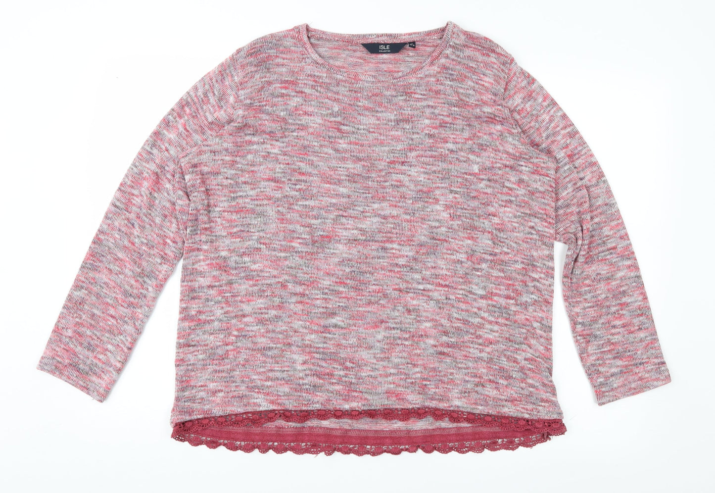 EWM Womens Pink   Pullover Jumper Size M