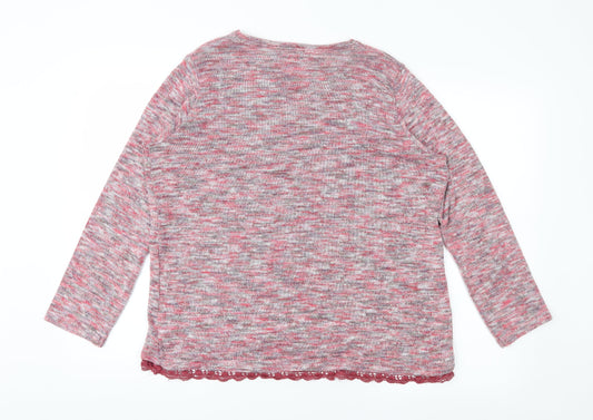EWM Womens Pink   Pullover Jumper Size M