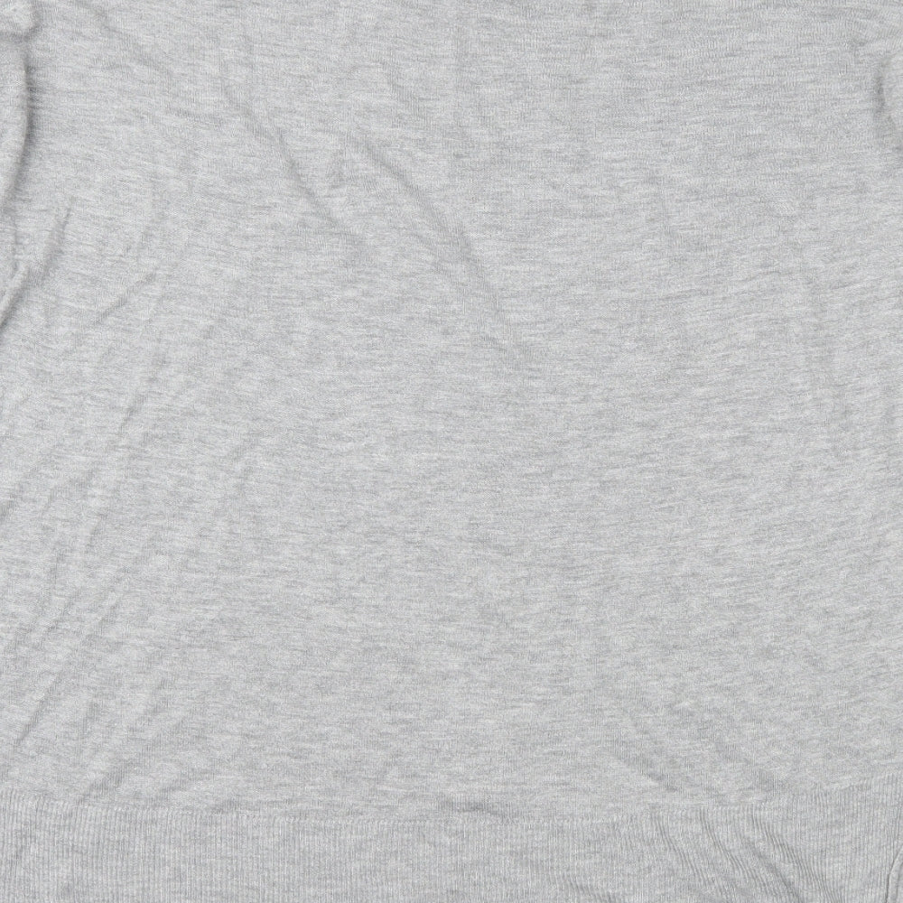 H&M Womens Grey   Pullover Jumper Size L