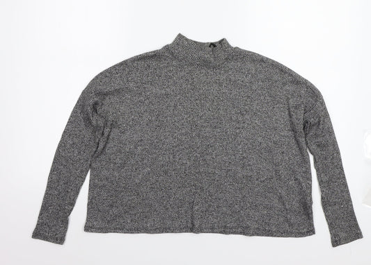 H&M Womens Grey   Pullover Jumper Size XS