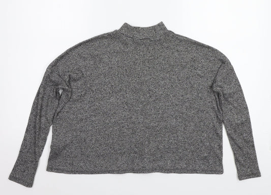 H&M Womens Grey   Pullover Jumper Size XS
