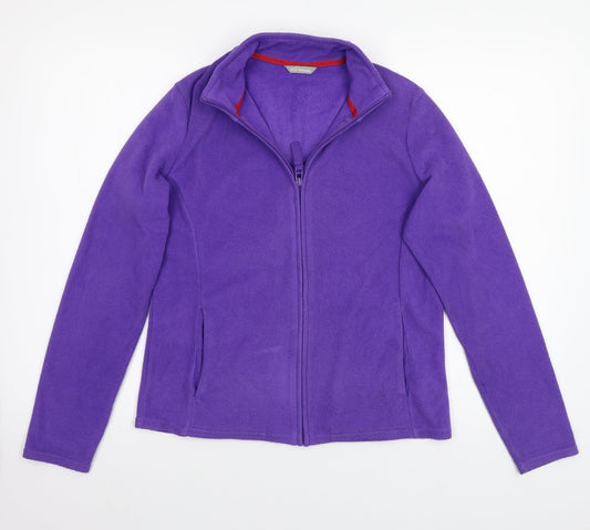 Marks and Spencer Womens Purple   Jacket Coat Size 12