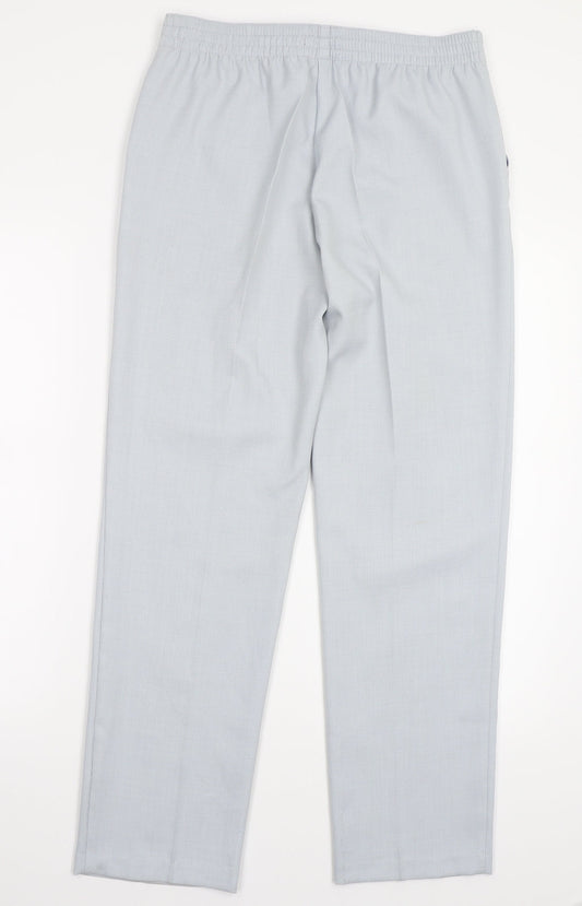 Marks and Spencer Womens Blue   Trousers  Size 10 L27 in