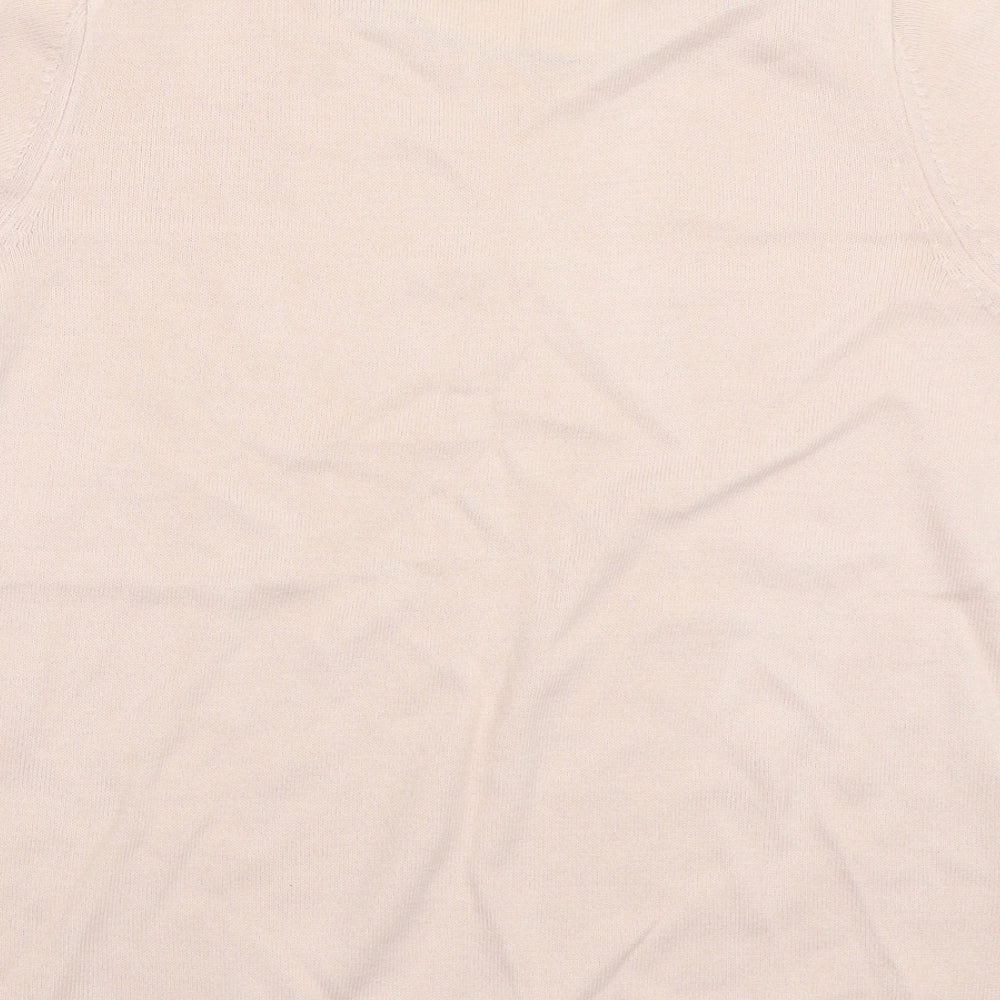 Marks and Spencer Womens Pink   Basic T-Shirt Size 14