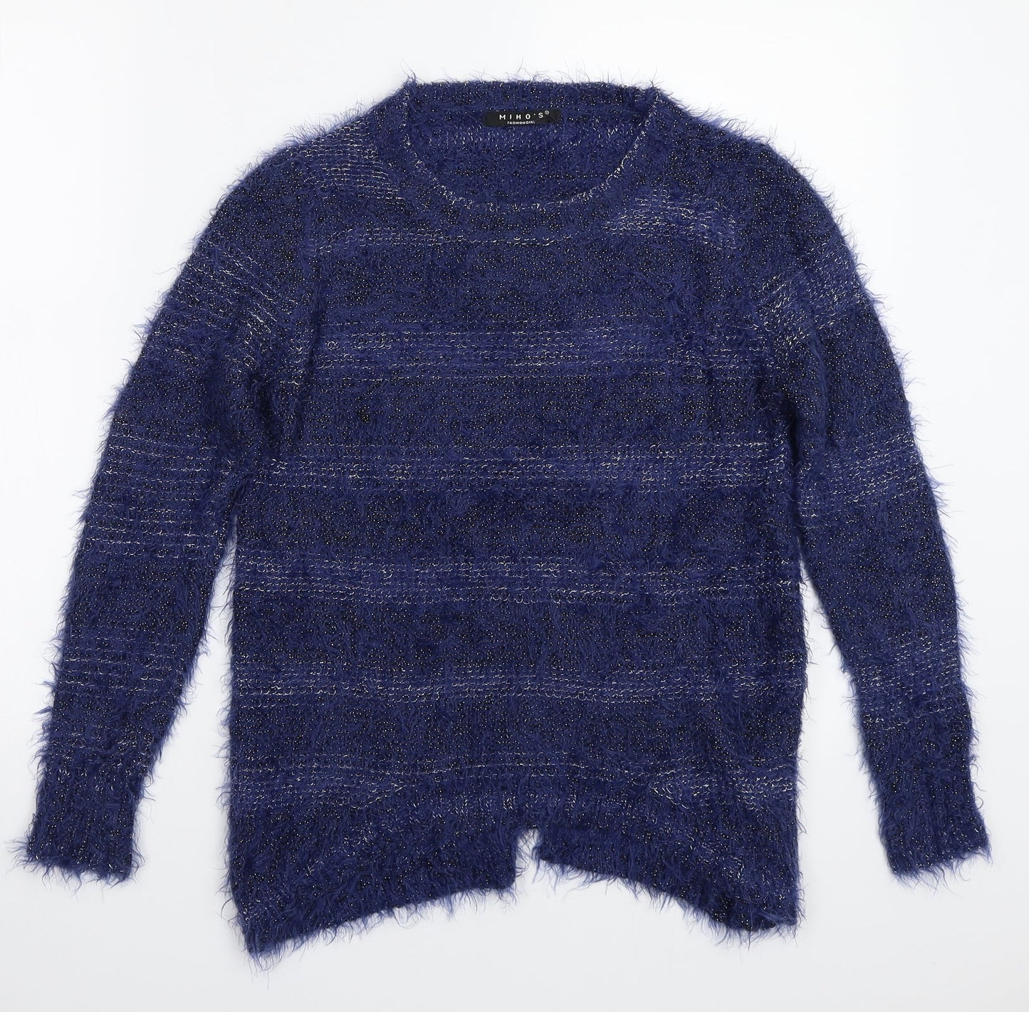 Mihos Womens Blue   Pullover Jumper Size S