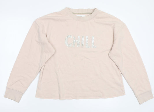 NEXT Womens Pink   Pullover Jumper Size M
