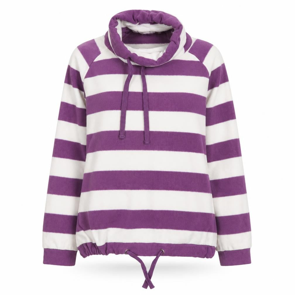 Store Twenty One Womens White Striped Pullover Jumper Size 10