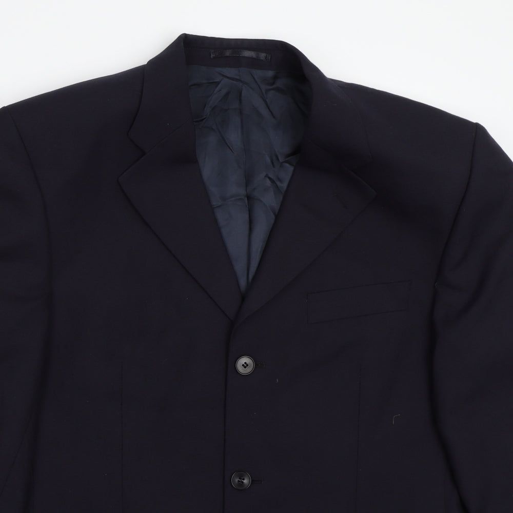 Lorunser Mens Blue   Jacket Suit Jacket