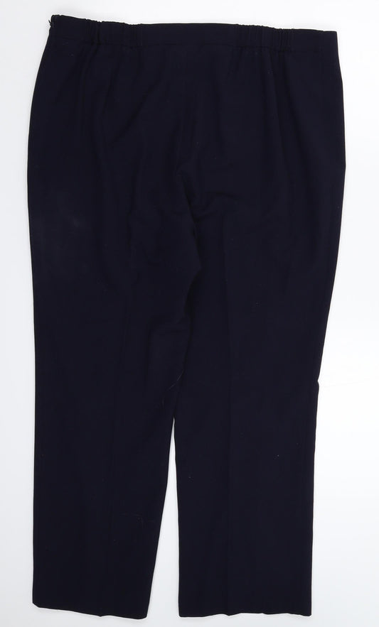 Marks and Spencer Womens Blue   Dress Pants Trousers Size 36 in L26 in