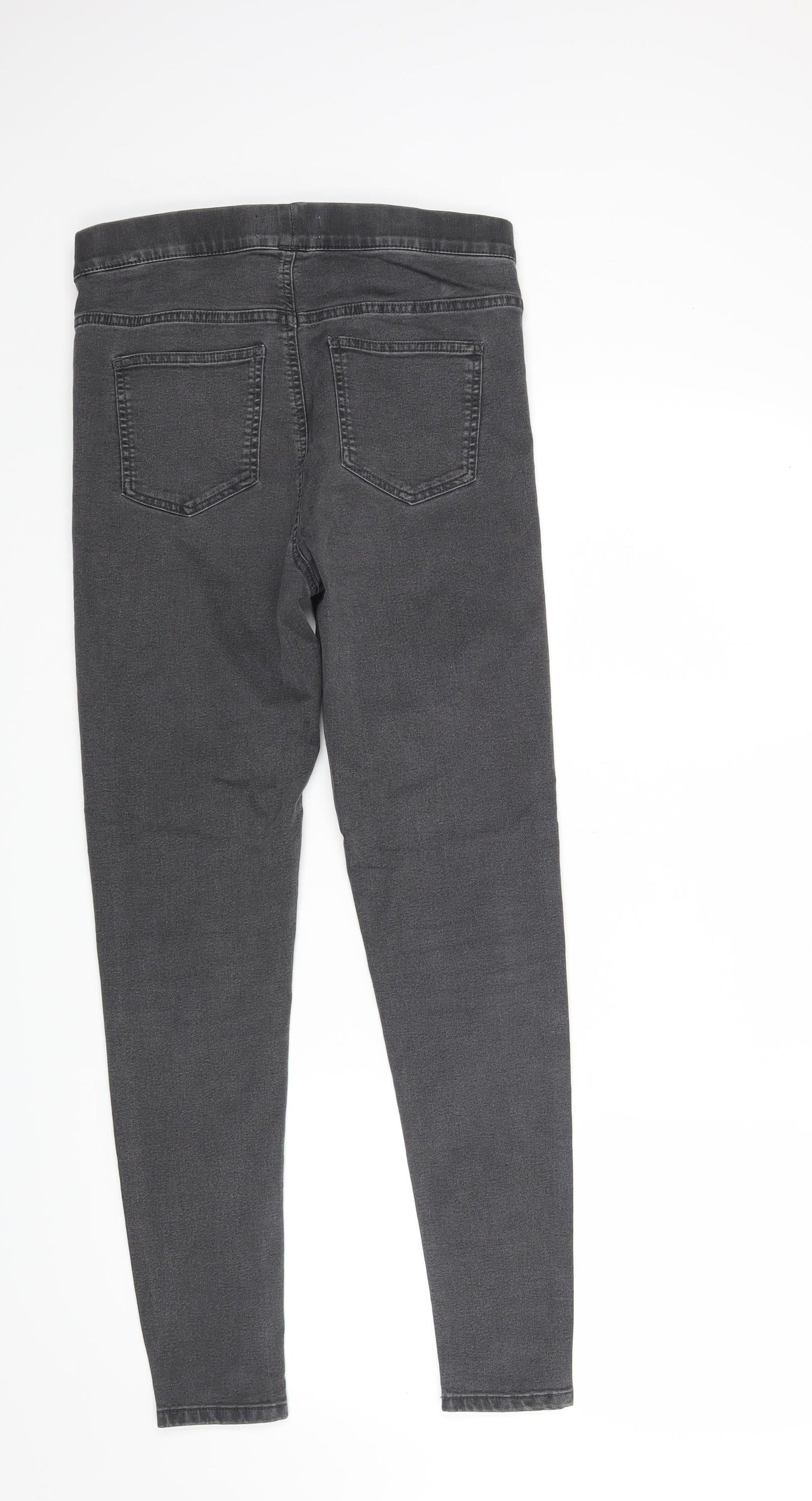 New Look Womens Black  Denim Jegging Jeans Size 29 in L28 in