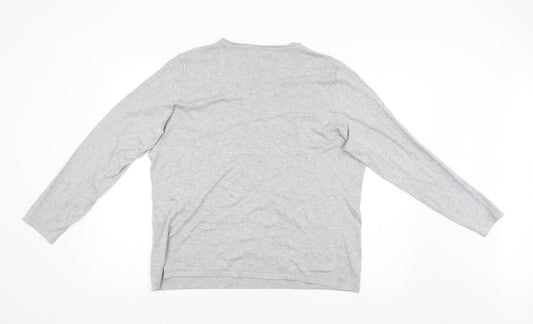 Canda Womens Grey   Pullover Jumper Size L