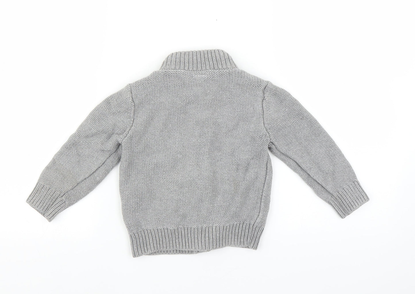 Gap Boys Grey   Full Zip Sweatshirt Size 3 Years
