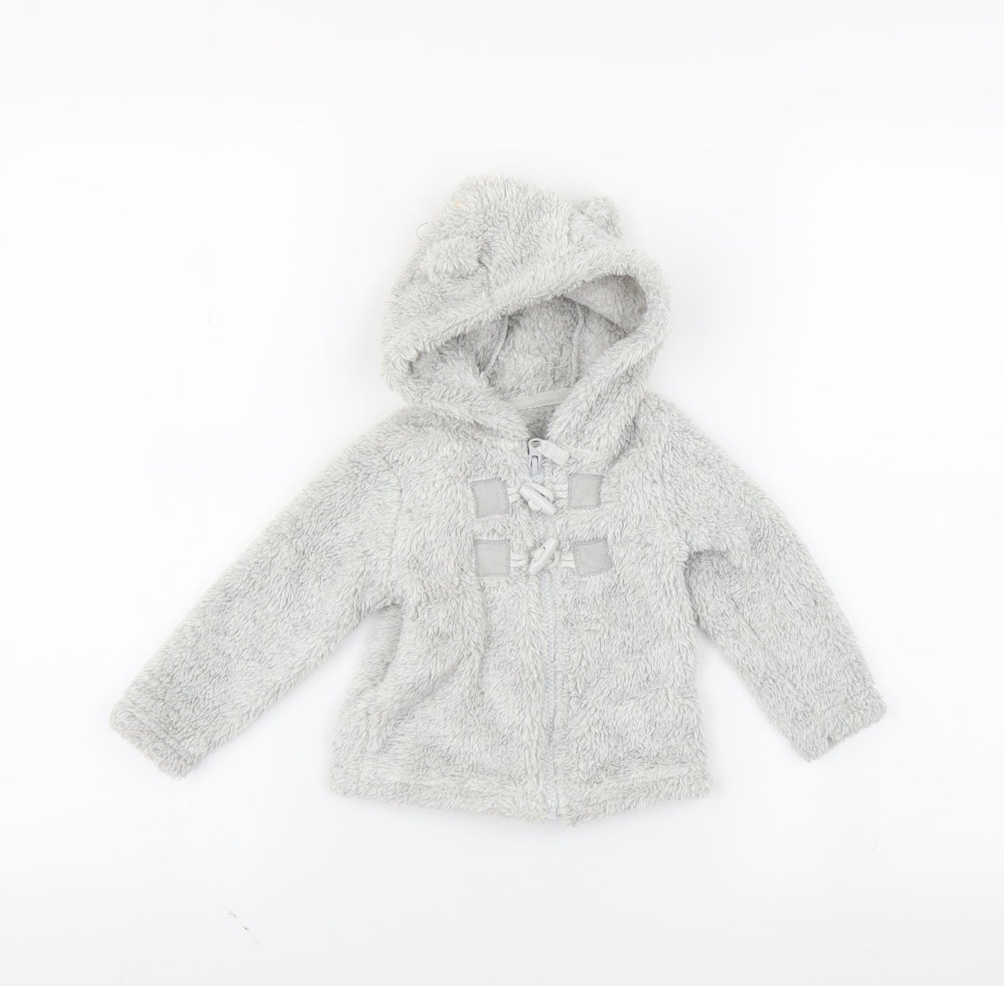 TU  Grey   Full Zip Jumper Size 6-9 Months