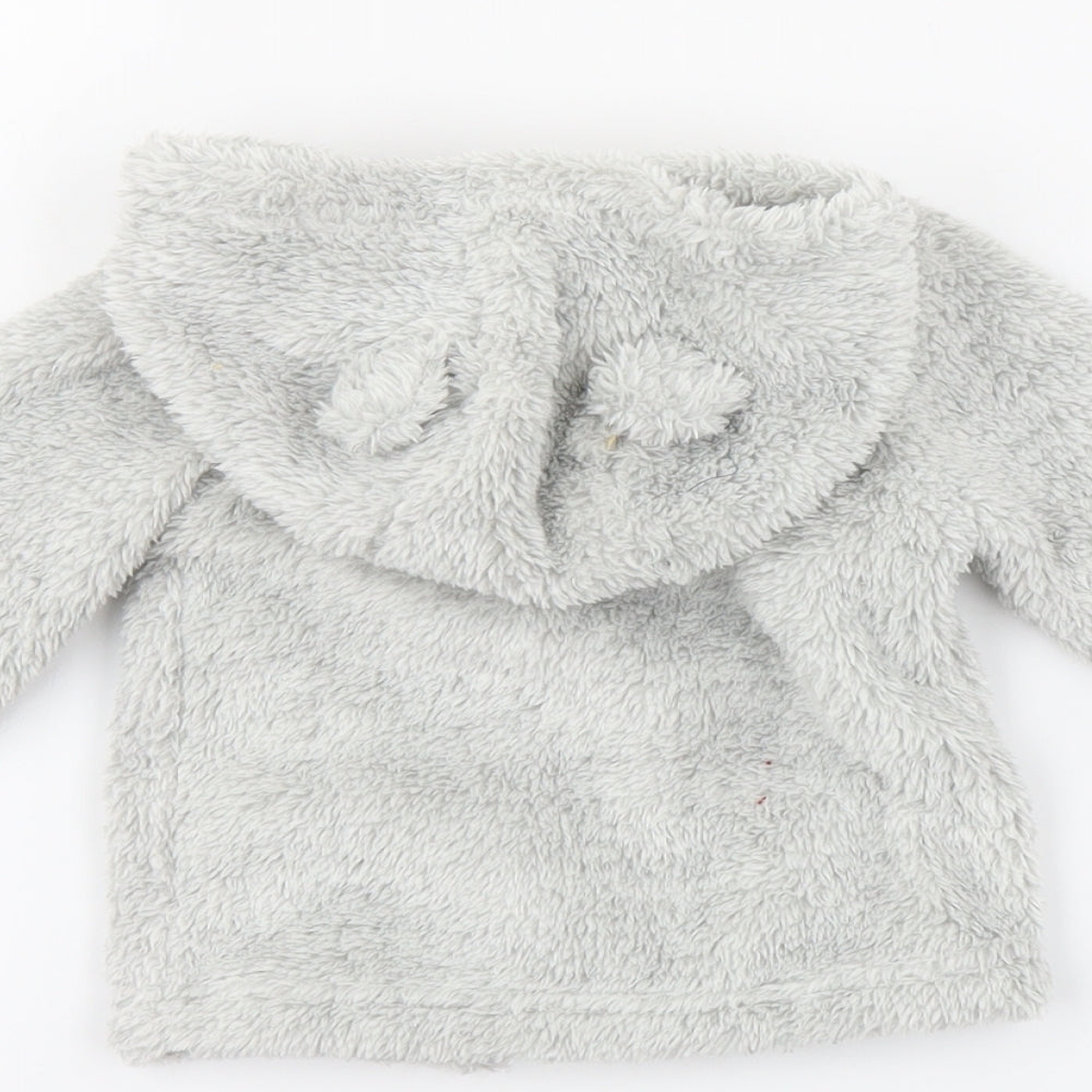TU  Grey   Full Zip Jumper Size 6-9 Months