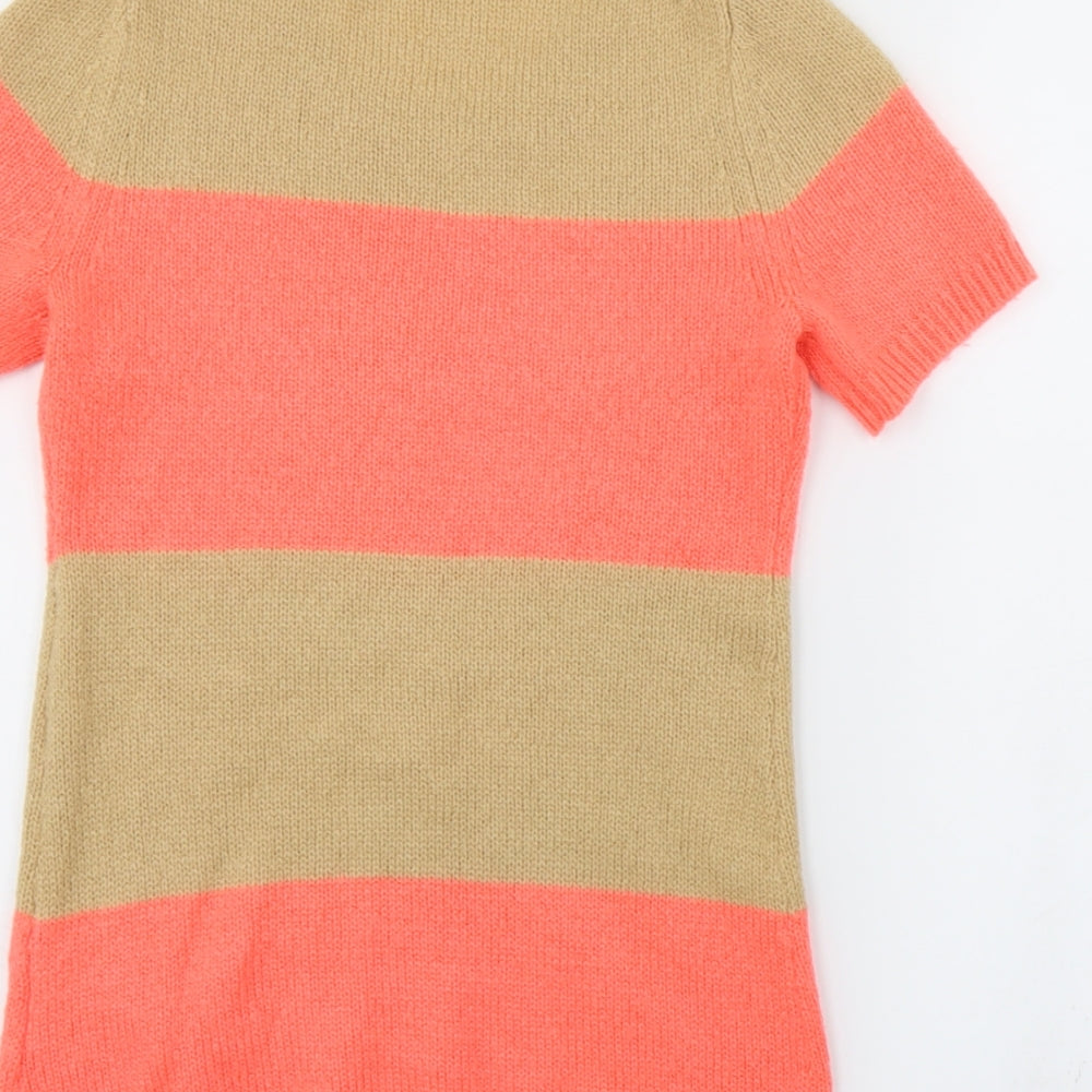 Gap Womens Beige Striped  Pullover Jumper Size XS
