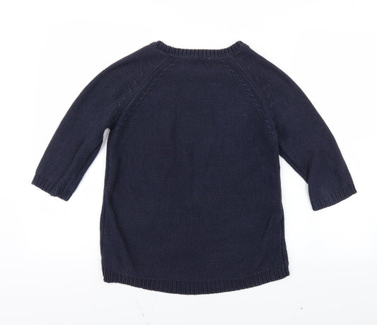 BHS Womens Blue   Pullover Jumper Size 12
