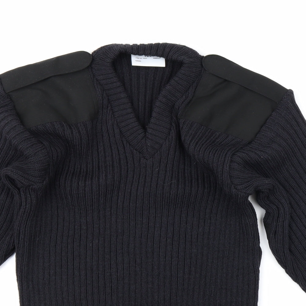 Preworn Womens Black   Pullover Jumper Size M