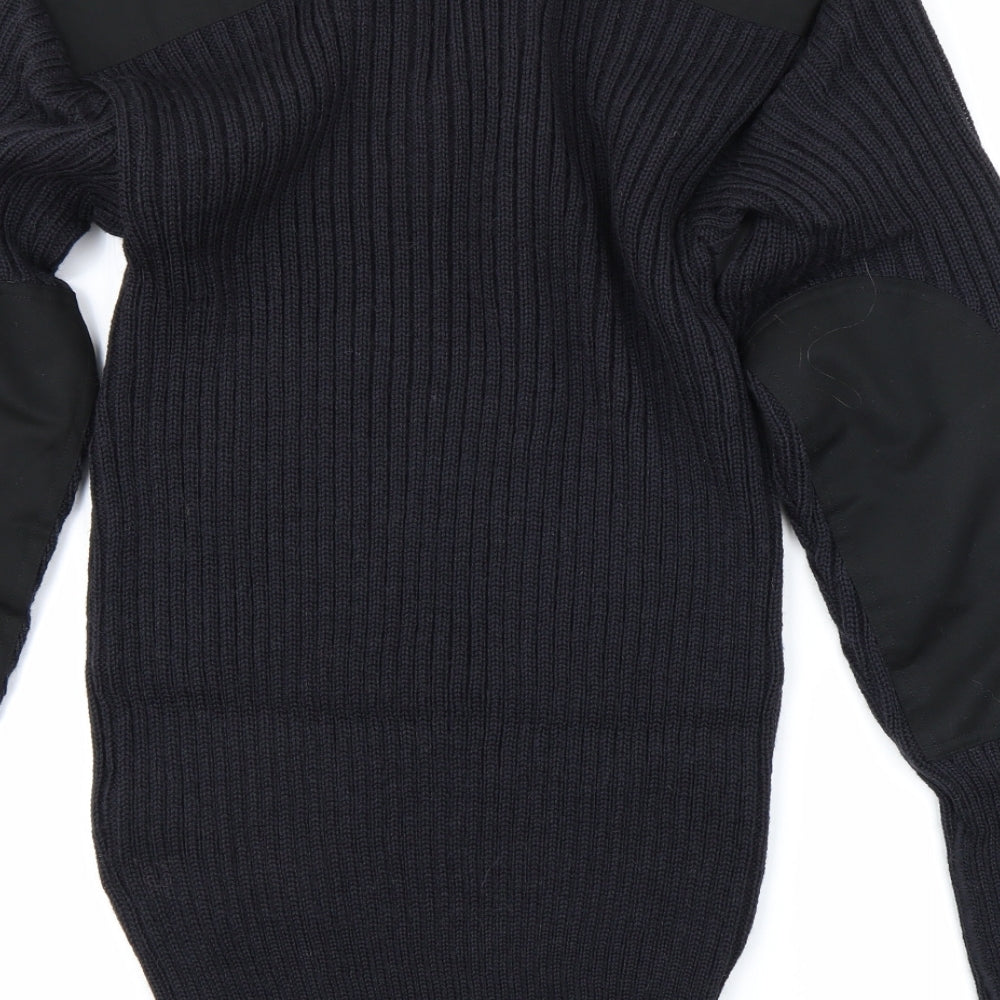 Preworn Womens Black   Pullover Jumper Size M