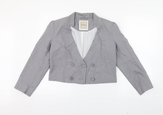 share female Womens Grey   Jacket Blazer Size 10