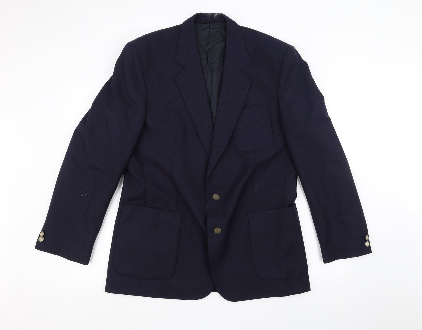 James Barry Mens Blue   Jacket Suit Jacket Size 42