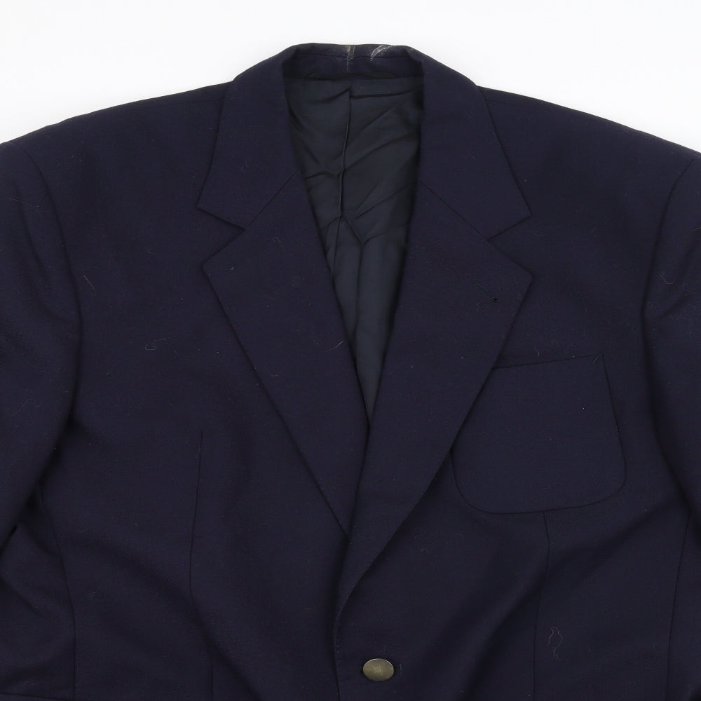 James Barry Mens Blue   Jacket Suit Jacket Size 42