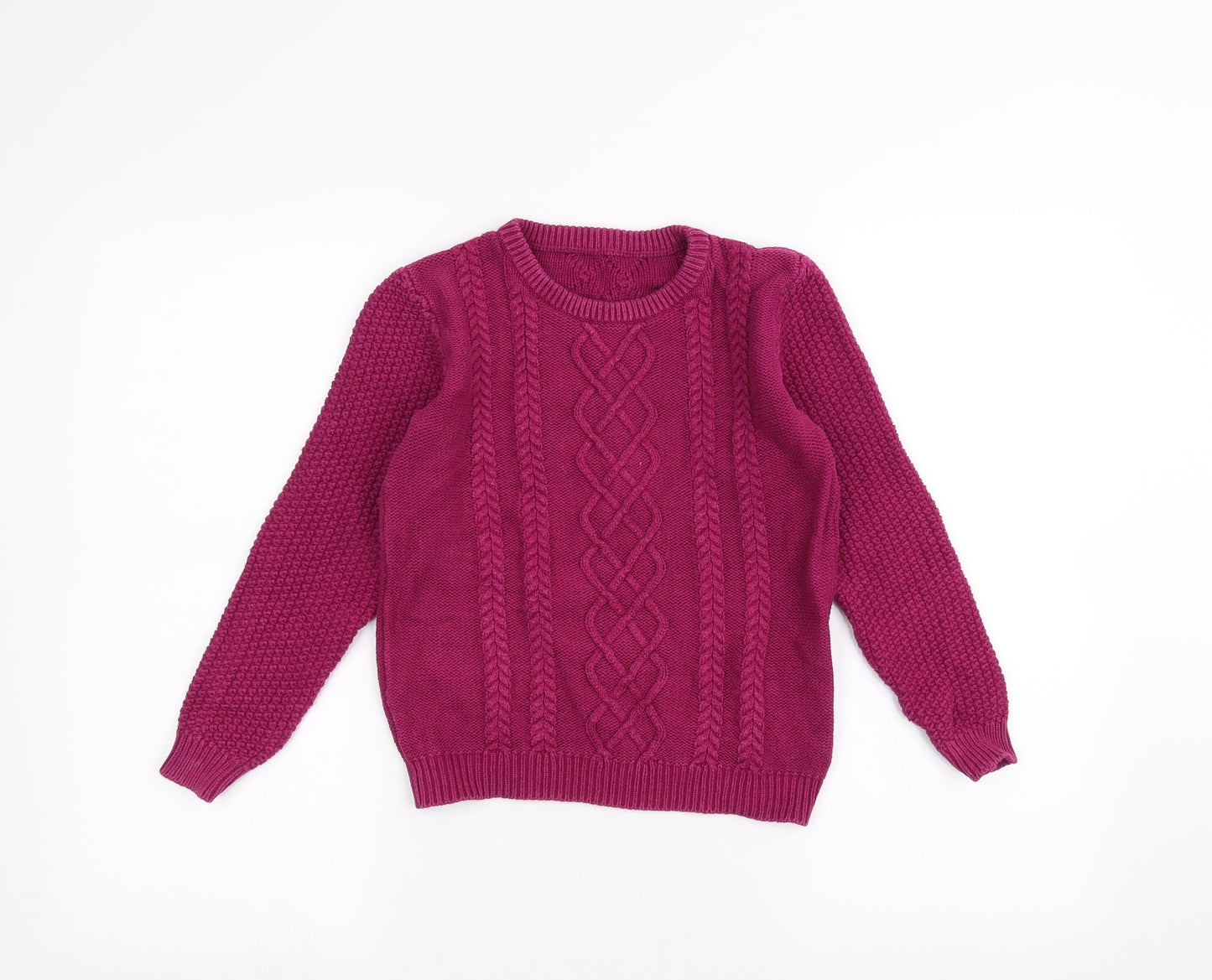Lily & dan Girls Pink   Pullover Jumper Size 9-10 Years