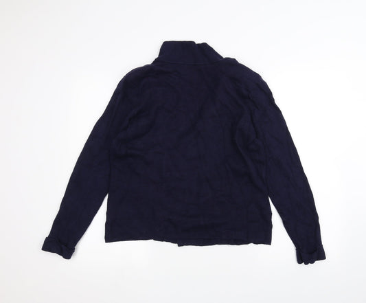 Marks and Spencer Womens Blue   Cardigan Jumper Size 14