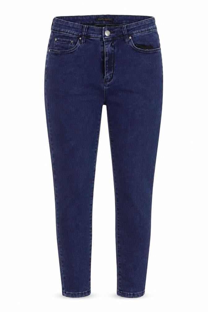 Ana & Lucy Womens Blue  Denim Skinny Jeans Size 40 L27 in