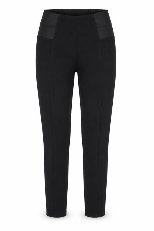 Lexxury Womens Black   Carrot Leggings Size M L28 in