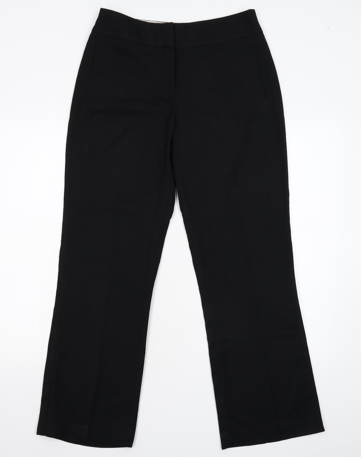 NEXT Womens Black   Trousers  Size 10 L29 in