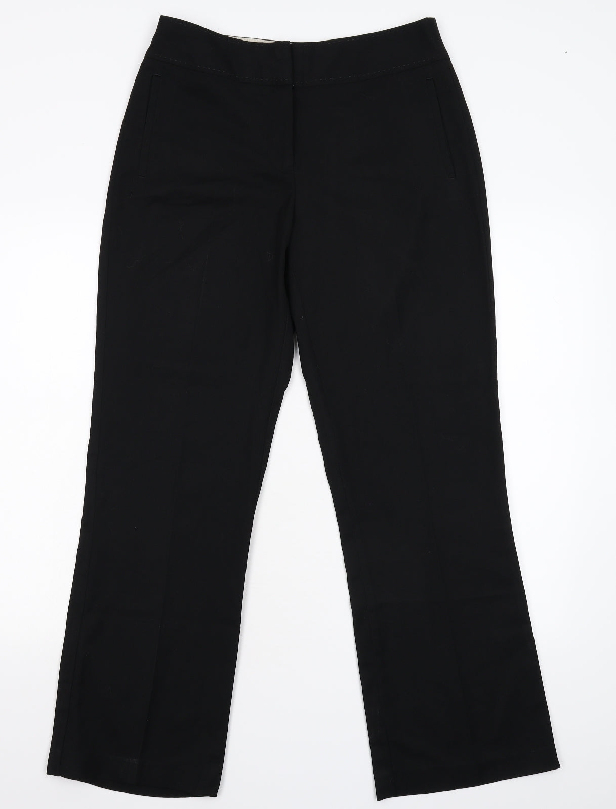 NEXT Womens Black   Trousers  Size 10 L29 in