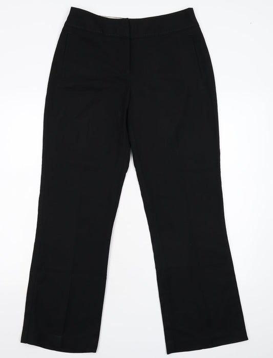 NEXT Womens Black   Trousers  Size 10 L29 in